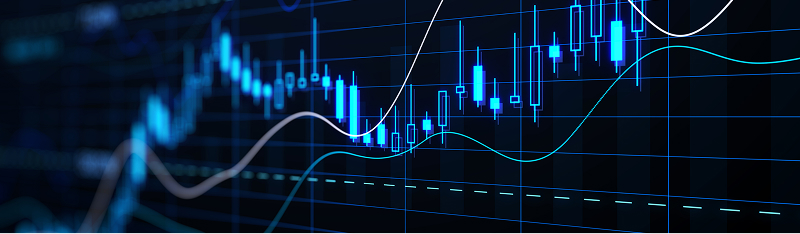株式の変化を表す図